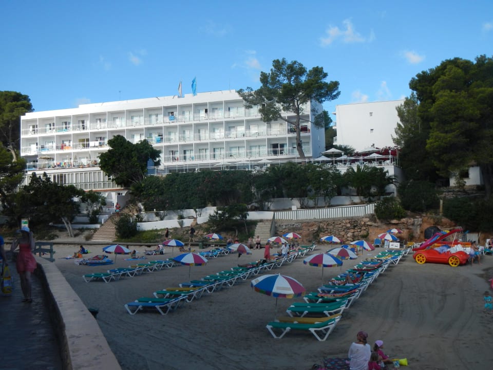 Ansicht vom Strand Grupotel Ibiza Beach Resort