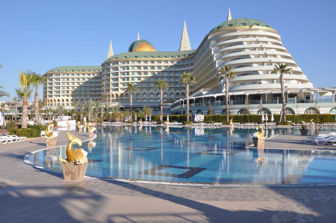 Blick vom Pool Hotel Delphin Imperial