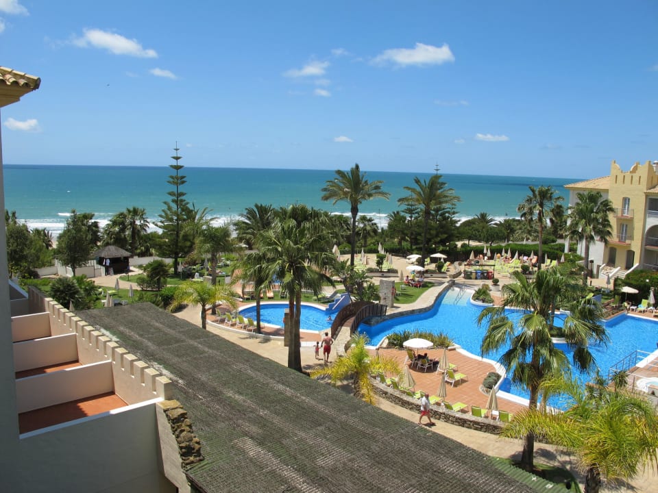 Blick von unserer Zimmerterrasse Fuerte Conil-Resort