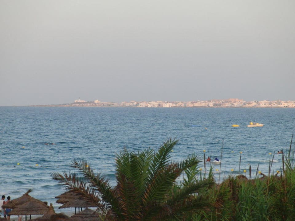 Blick nach Cap Afrique Mahdia Beach & Aquapark