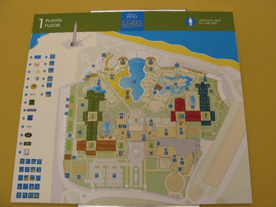 Lageplan Lopesan Costa Meloneras, Resort & Spa