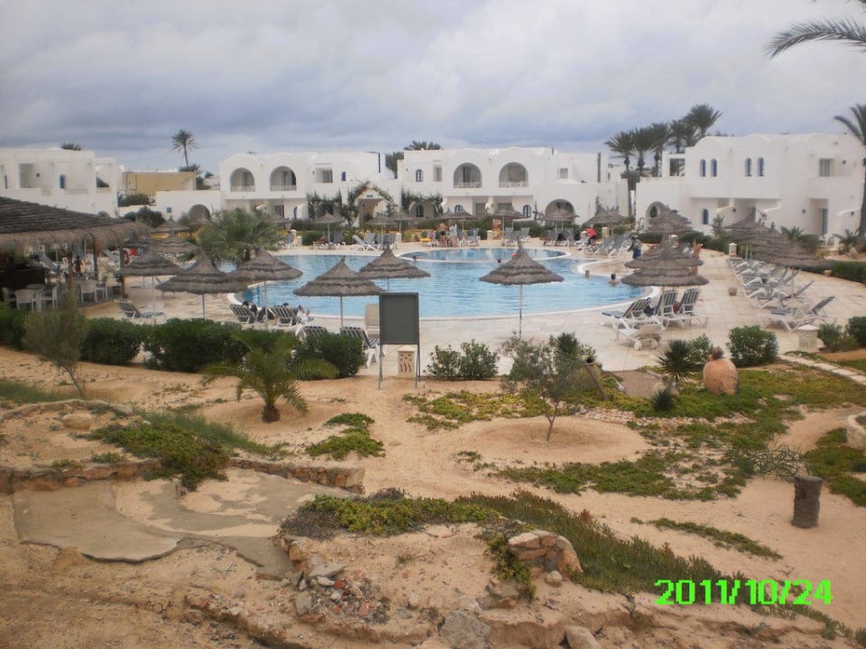 Anderer Blickwinkel auf den kleinen Pool Djerba Sun Beach Hotel & Spa