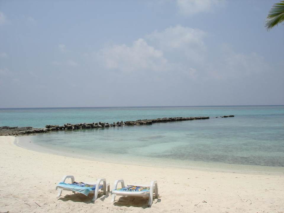 Strandabschnitt Summer Island Maldives