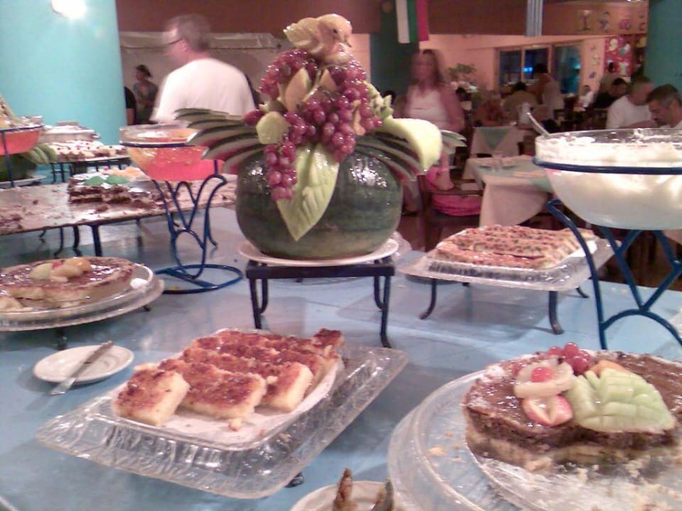 Nachtisch beim Abendessen Giftun Azur Resort