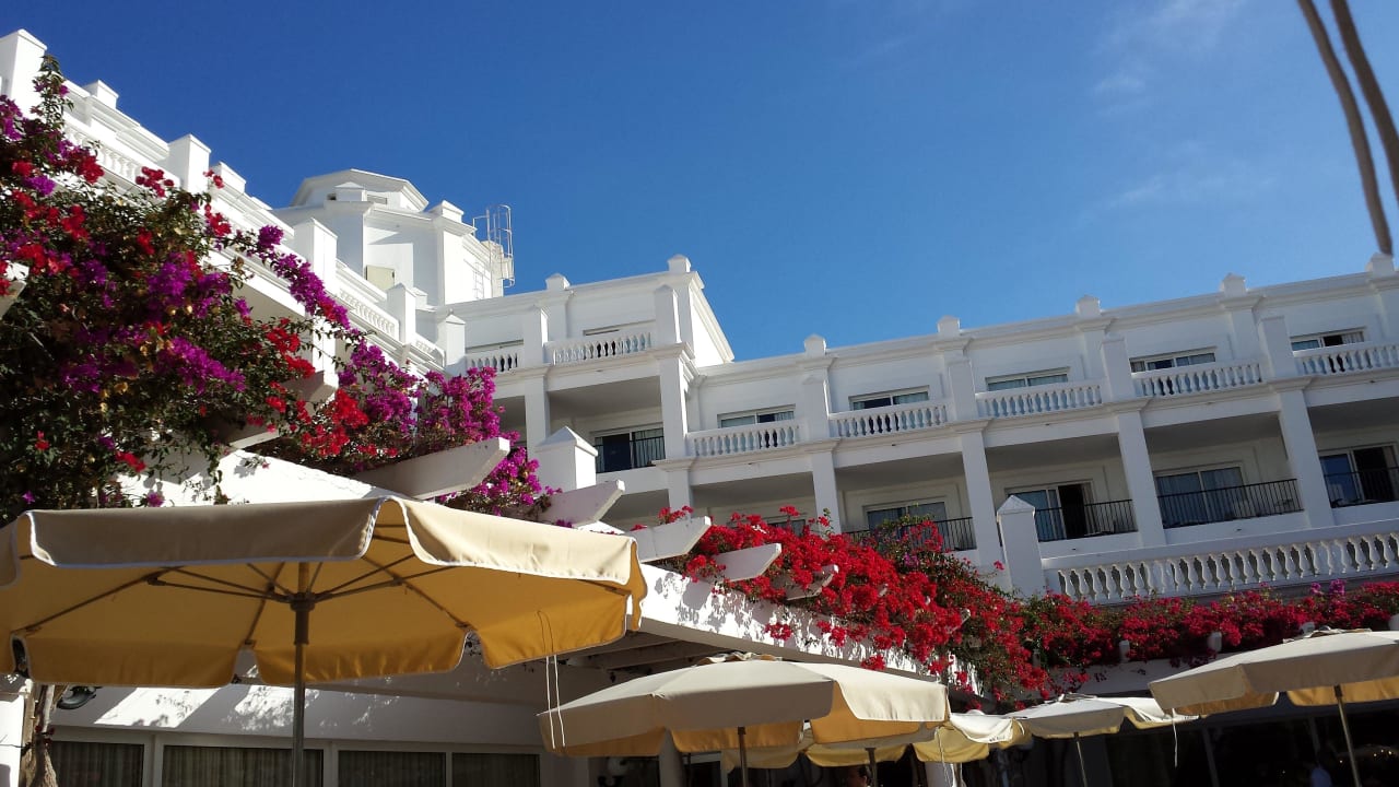 Von der Terrasse Ostflügel Hotel Riu Palace Maspalomas Adults Only