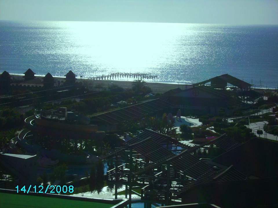 Ausblick von Zimmer 1530 Limak Lara Deluxe Hotel & Resort