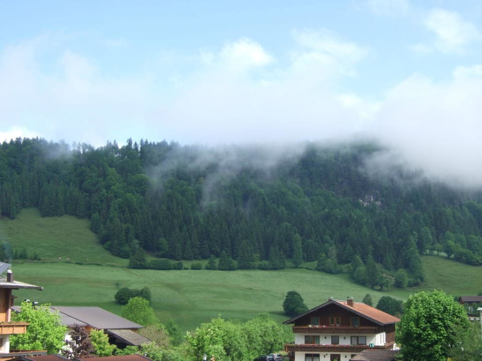 Aussicht am Morgen Hotel Brandauerhof