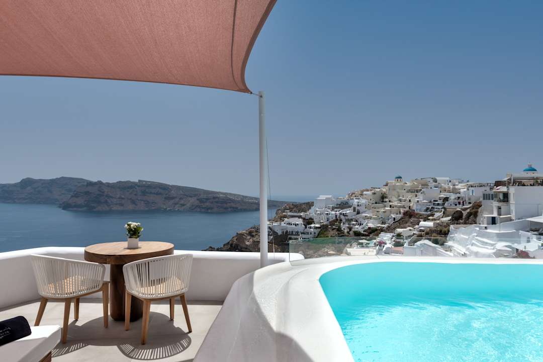 Ausblick Andronis Luxury Suites