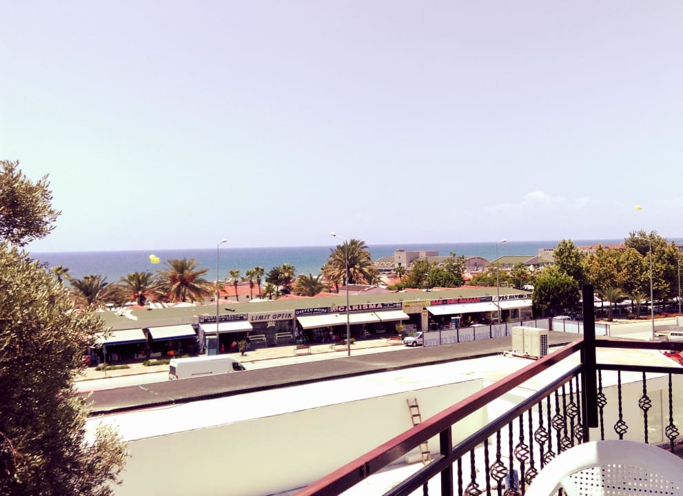 Der Ausblick vom Balkon Hotel Kaya Family Apart