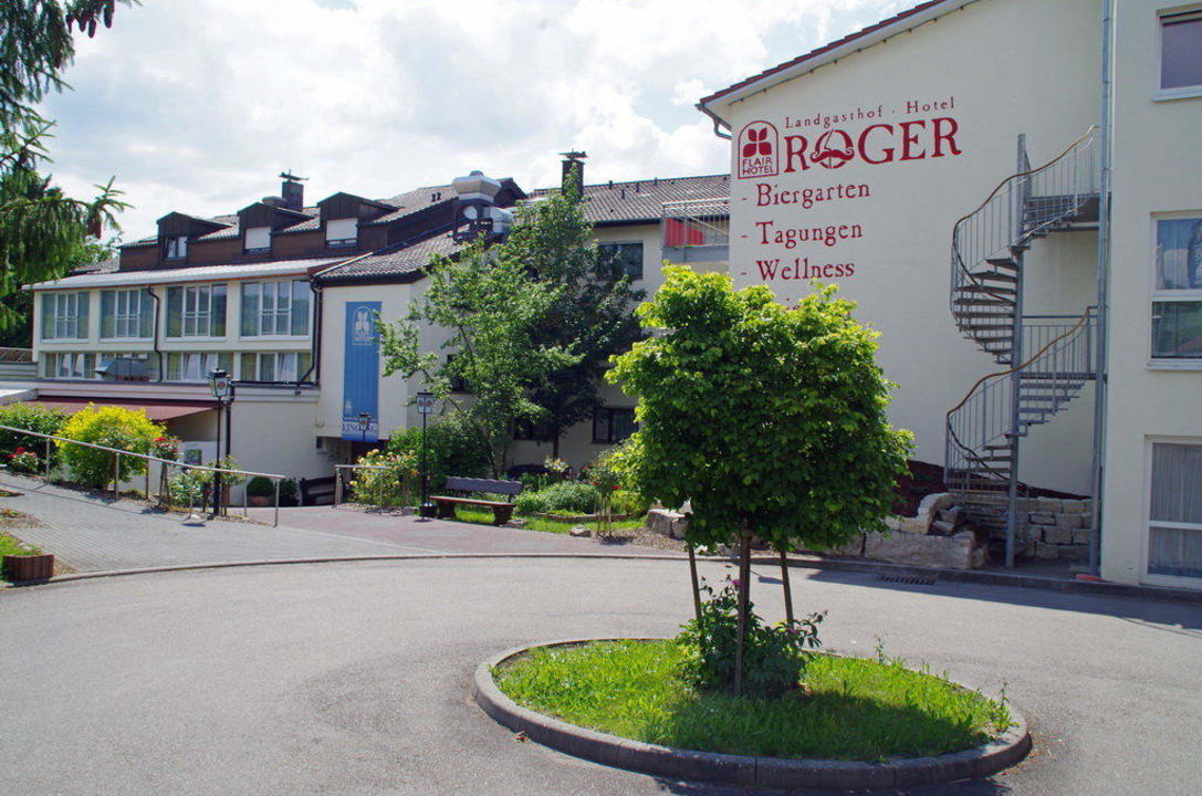 Blick auf das Hotel Flair Hotel Landgasthof Roger