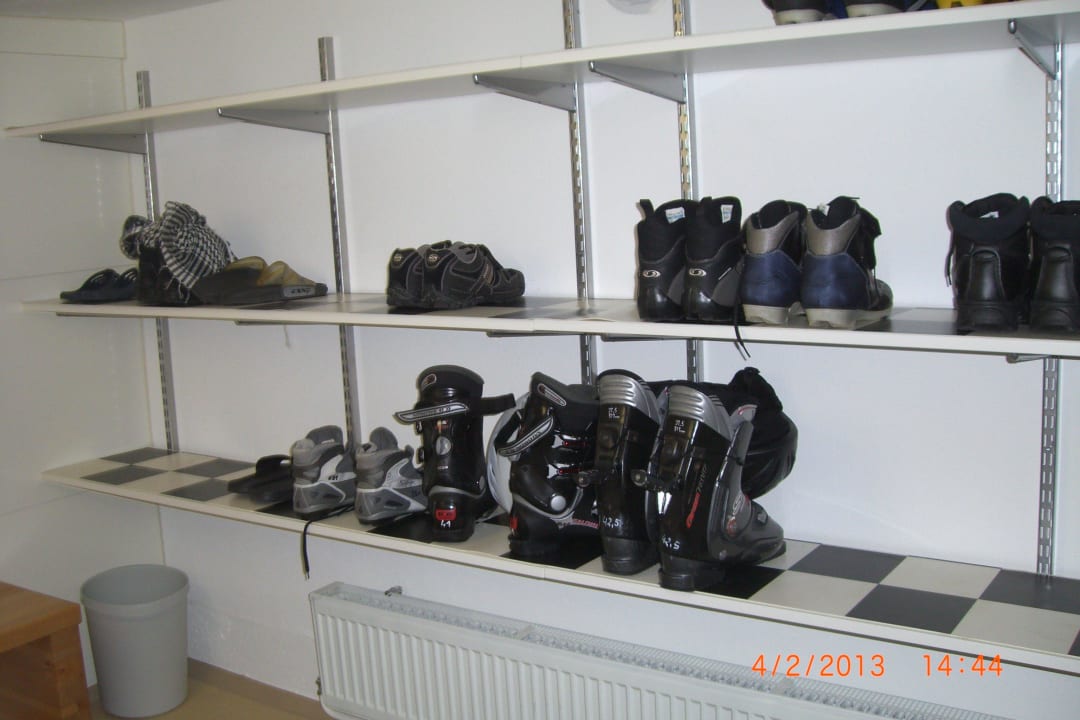 Skischuh-Raum, gut geheizt Hotel Sonnleiten