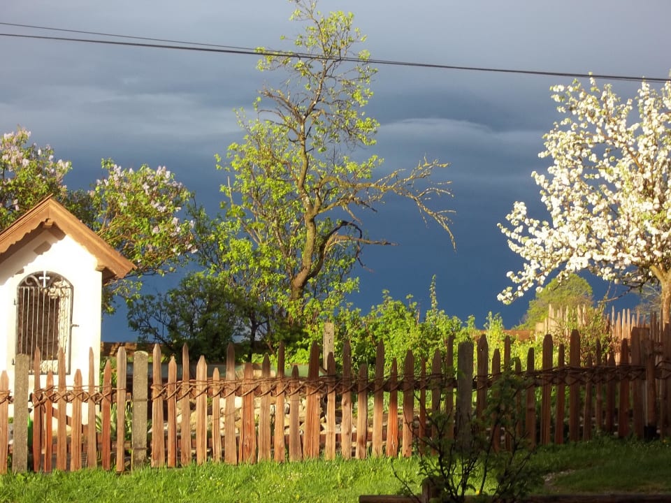 Kapelle mit Bauerngarten Moar am Hof