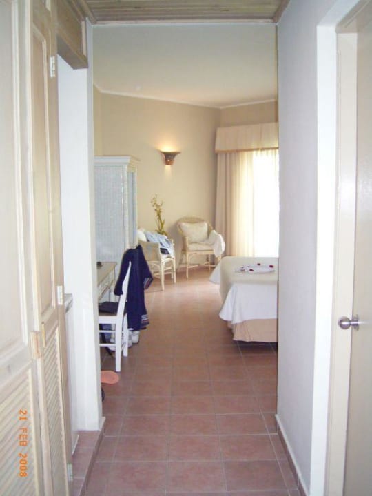 Blick vom Eingang Dreams La Romana Resort & Spa