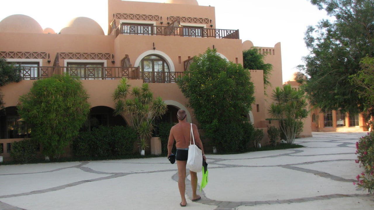 Heimweg vom Strand Grand Makadi