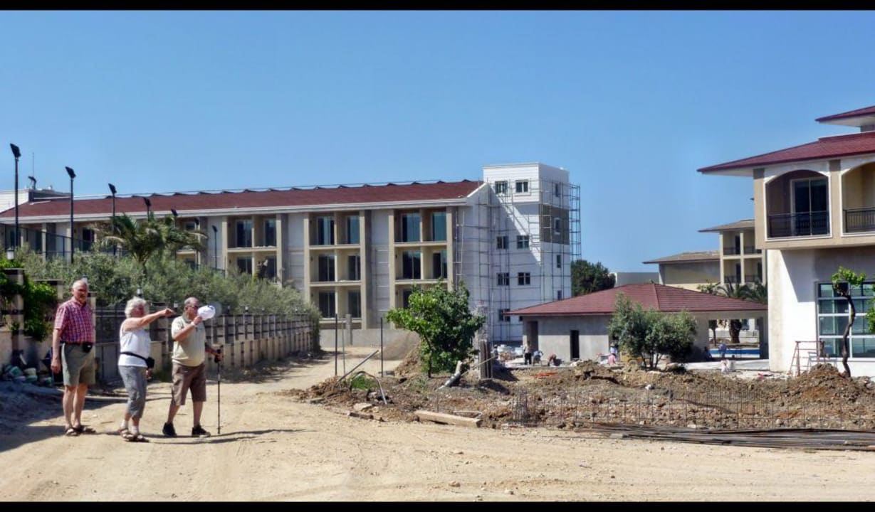 Baustellen in Kumköy Hotel Terrace Beach Resort