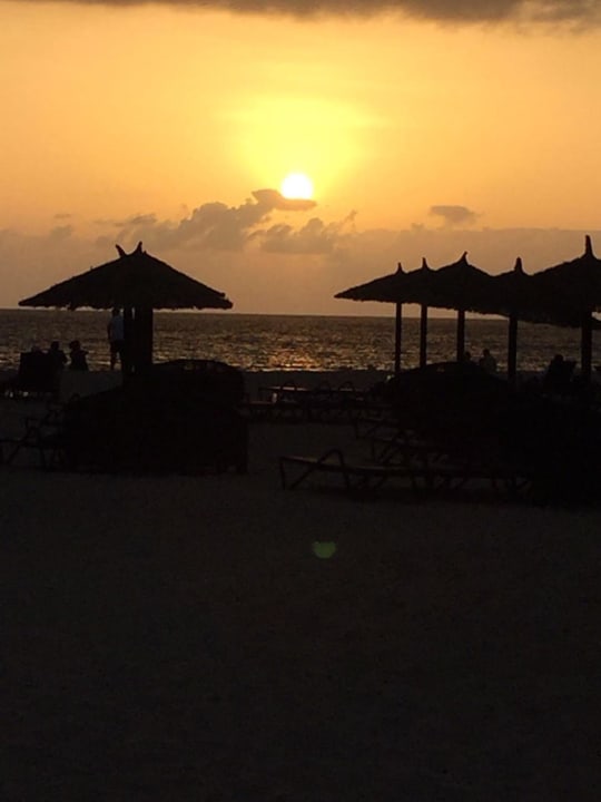 Sonnenuntergang Melia Dunas Meliá Dunas Beach Resort & Spa