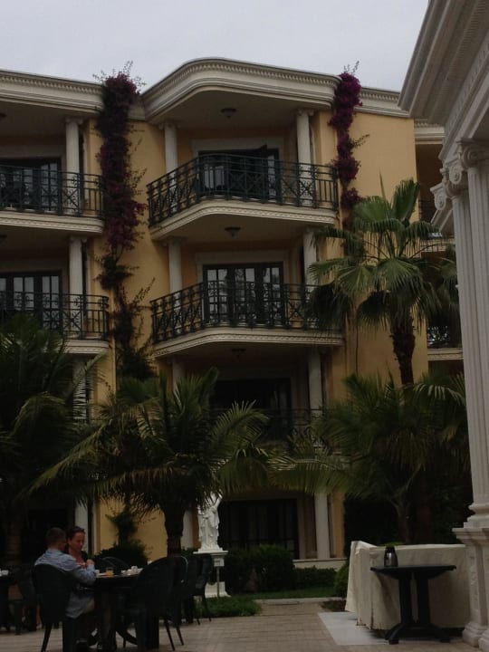 Die Balkone der Zimmer Hotel Yetkin