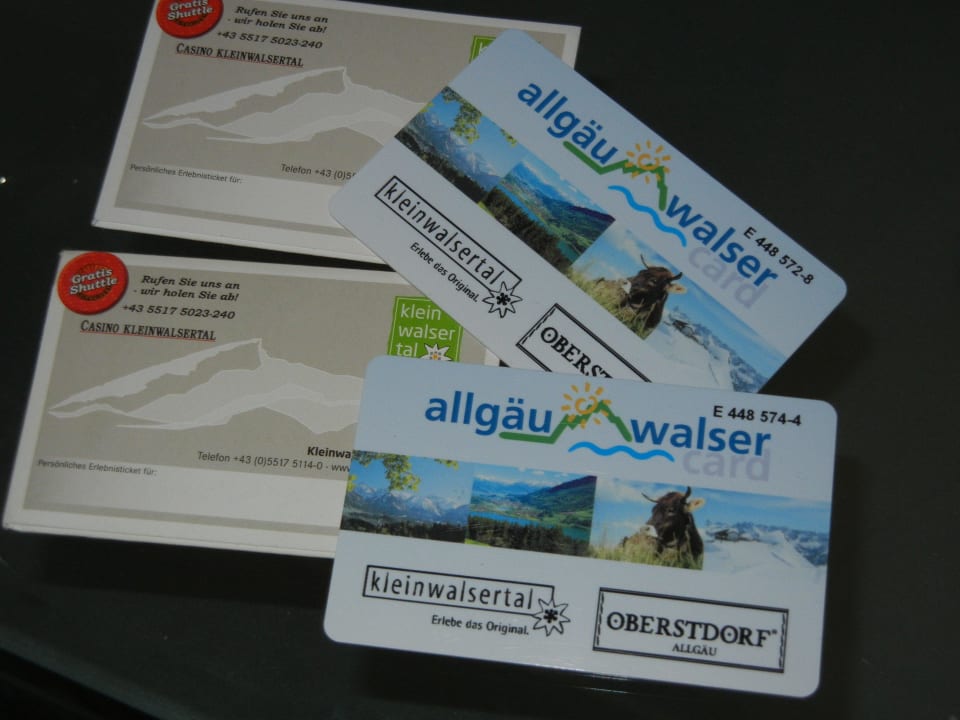 Walsercard Hotel Garni Fels