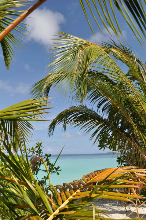 Am Südsteg - Blick Richtung Südewesten Adaaran Select Meedhupparu Island Resort - Premium All Inclusive