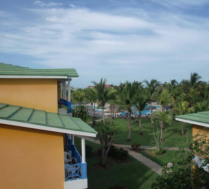 Gartenblick von der Zimmertür Melia Las Antillas - Adults only