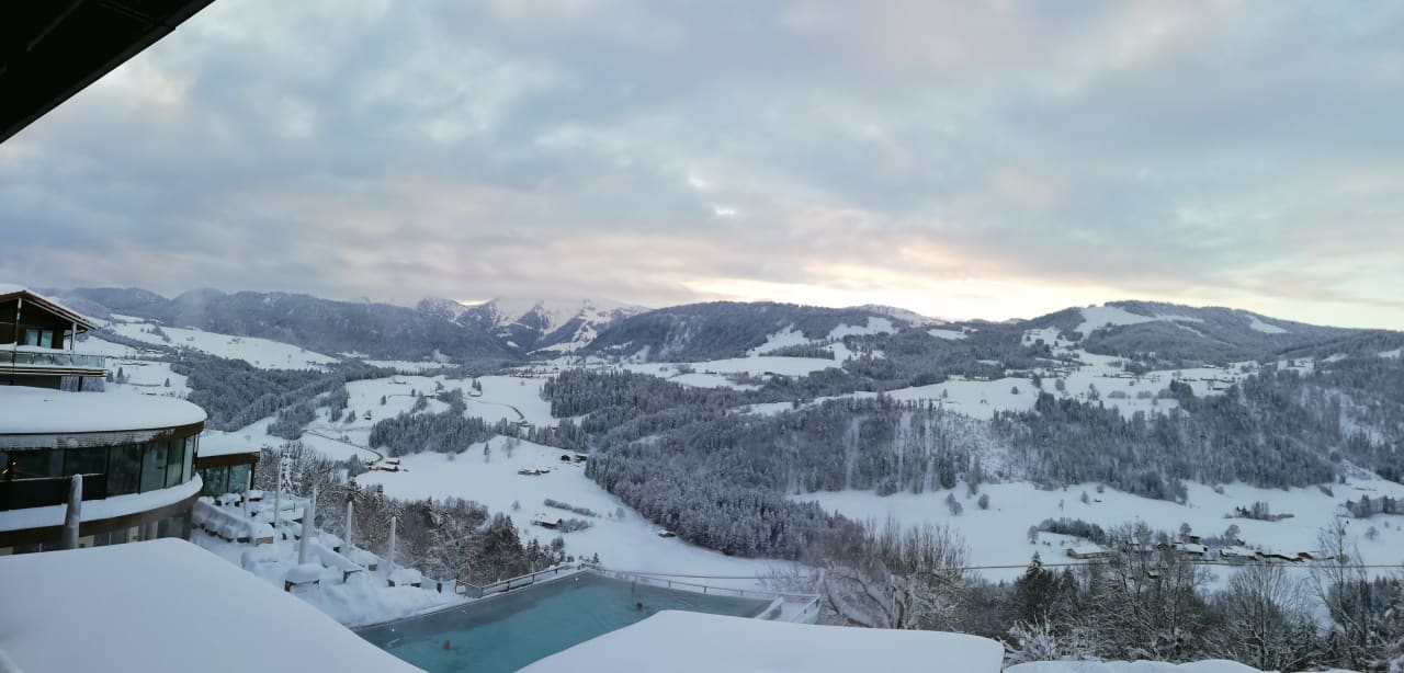 Außenansicht Bergkristall - Mein Resort im Allgäu