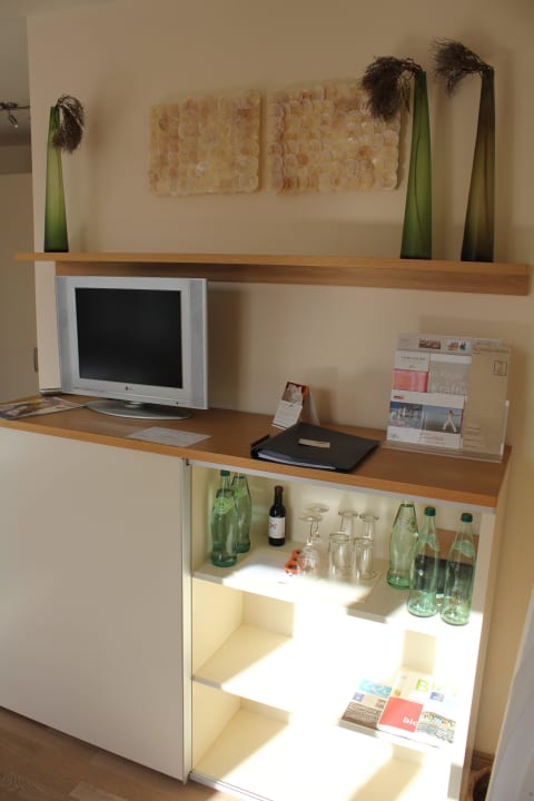 Sitzbereich des Zimmers Hotel Meersinn - Binz