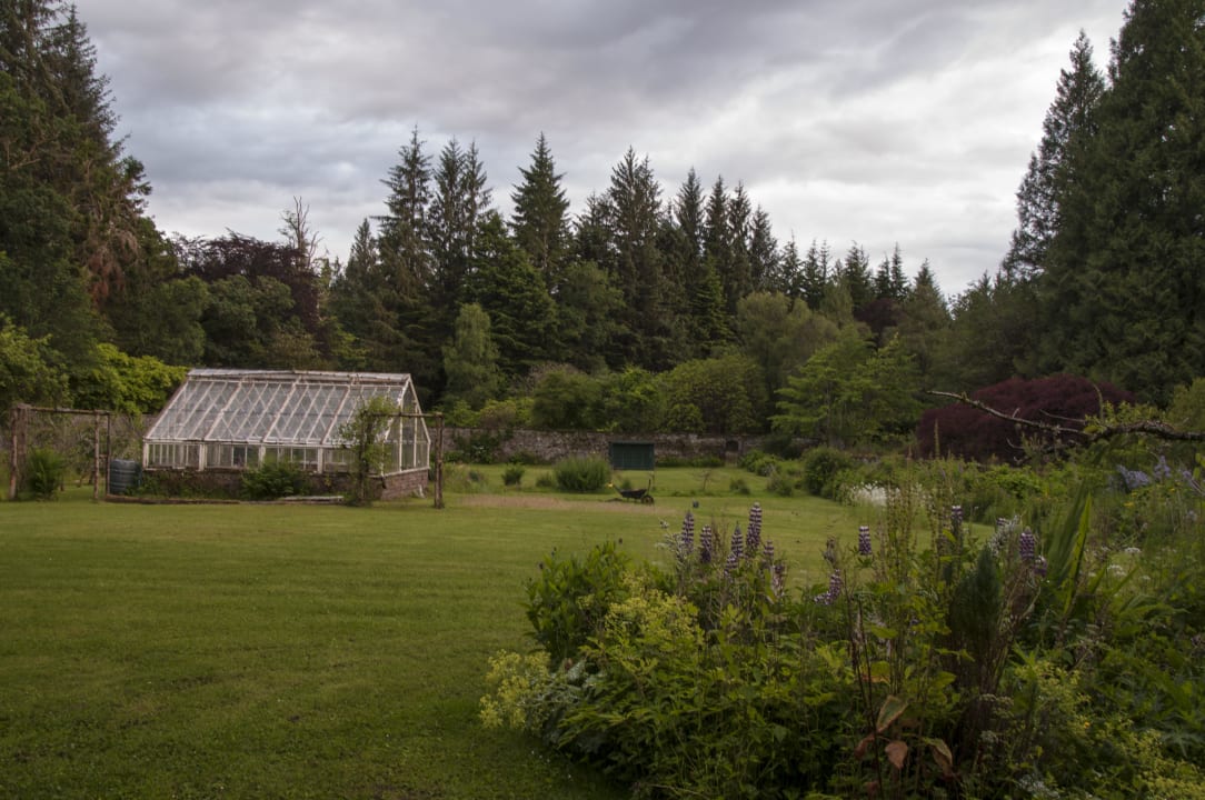 Der hauseigene walled Garden Ardanaiseig Hotel