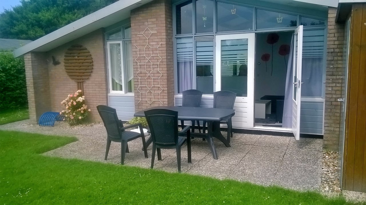 Garten mit Terrasse Het Grootslag Vakantiepark