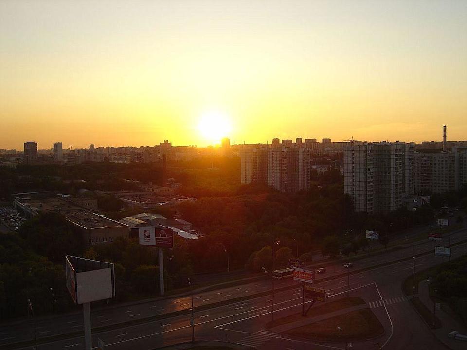 Ausblick Richtung Westen Hotel Voskhod