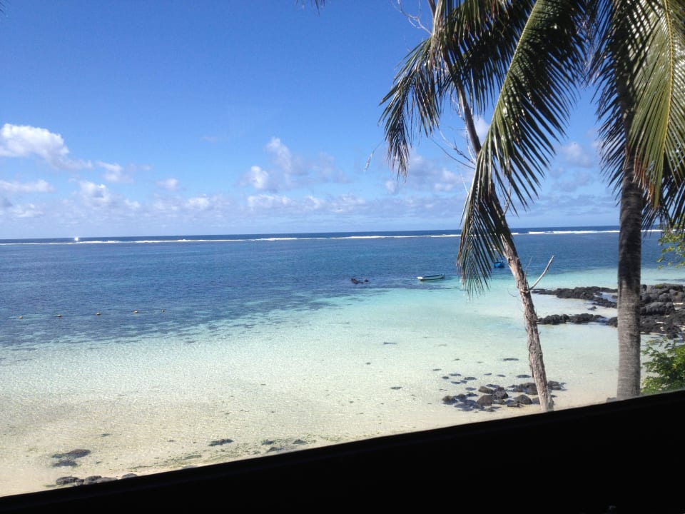 Vom Tisch beim Mittagessen Solana Beach Mauritius