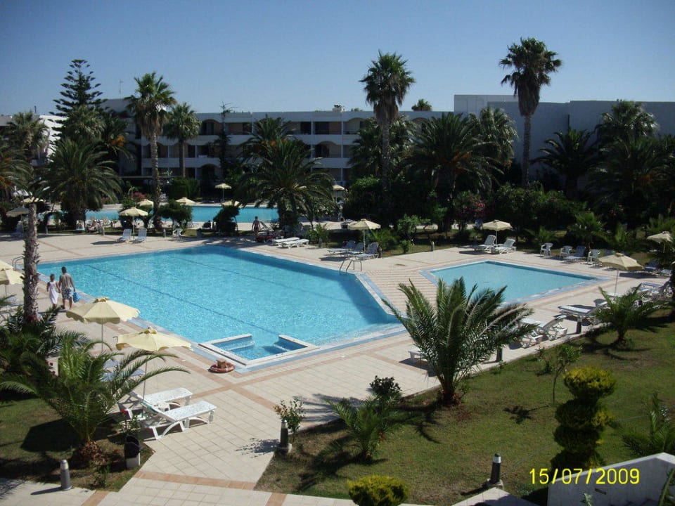 Blick vom Balkon Hotel Tigaki Beach