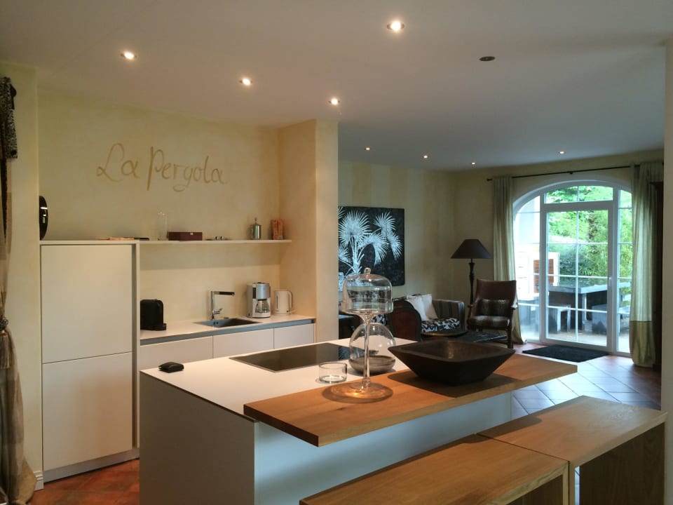 Wohnzimmer/Küche Park-Villa