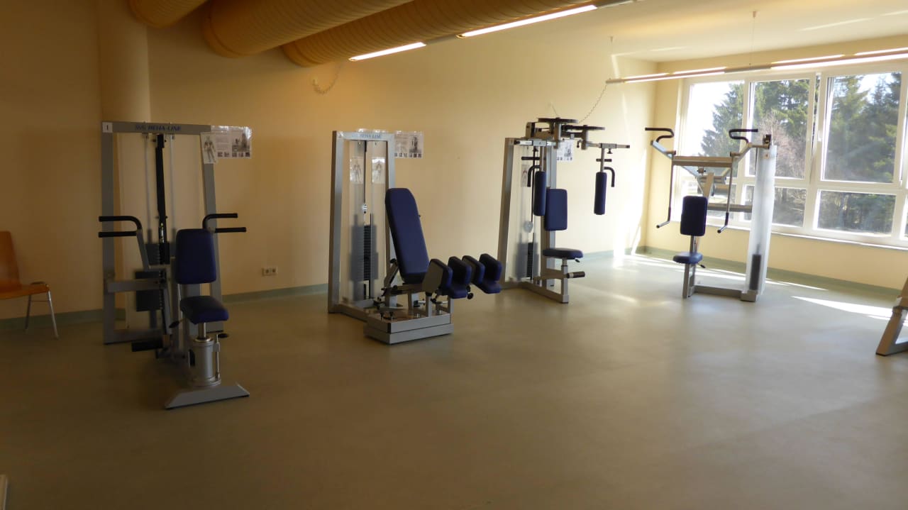 Kraftraum Therapiebereich Vivea Hotel Bad Traunstein