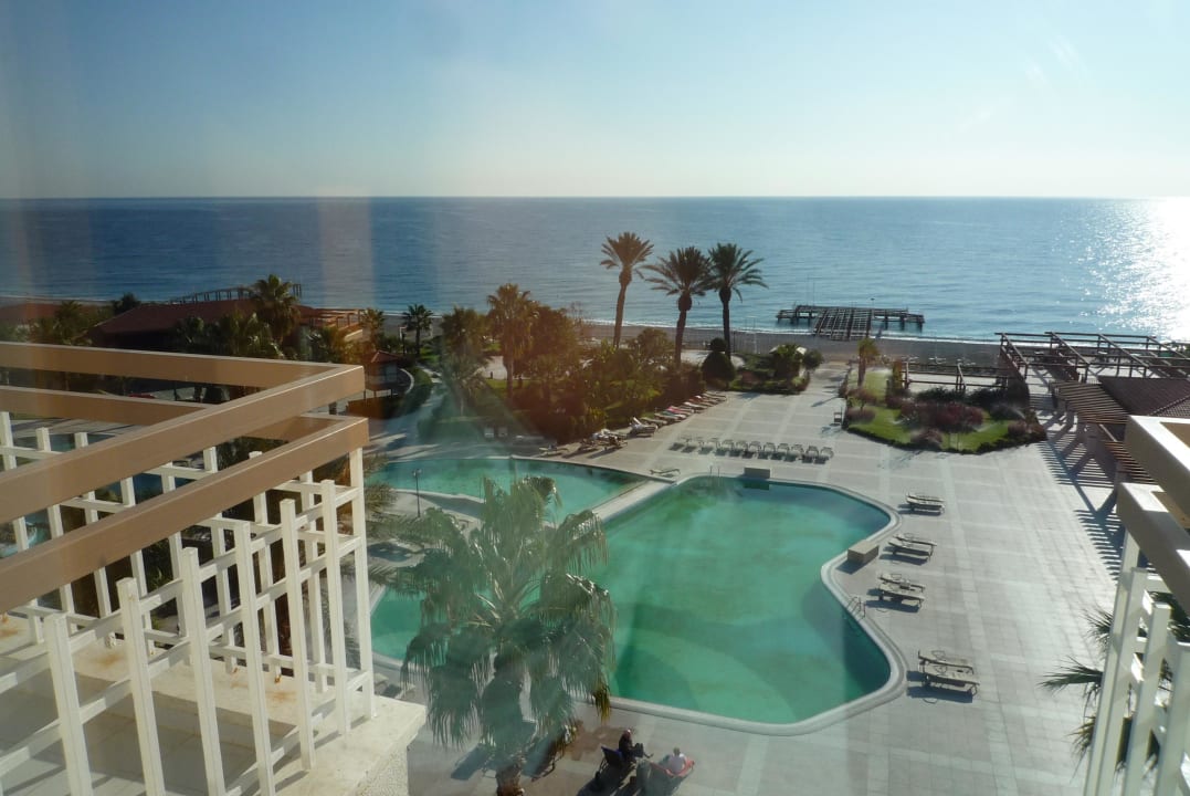 Aussicht vom Zimmer Akka Alinda Hotel