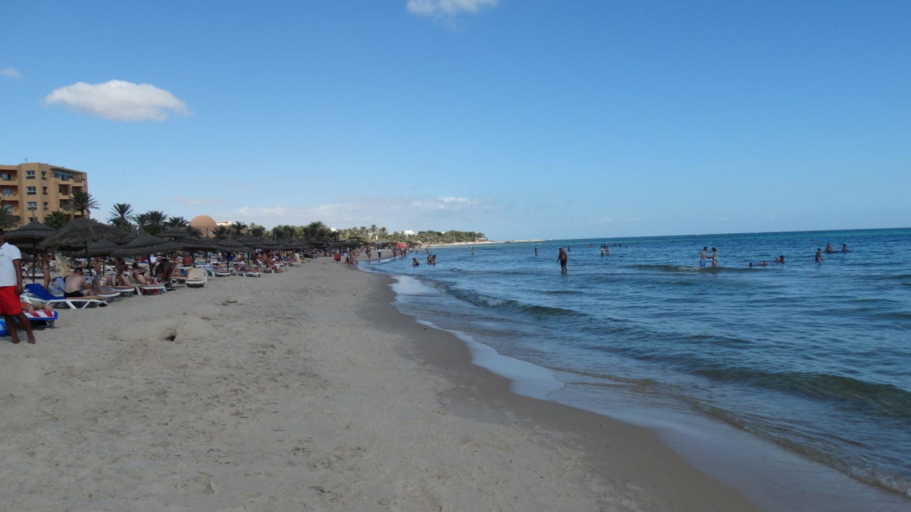 Ausblick nach links  El Ksar Resort & Thalasso