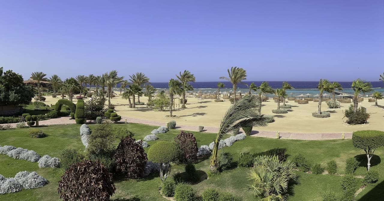 Ausblick Wadi Lahmy Azur Resort