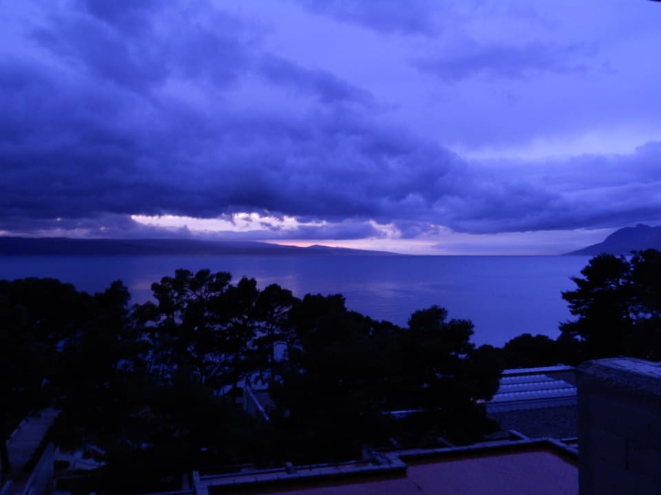 Kurz vor dem Gewitter Bluesun Hotel Soline