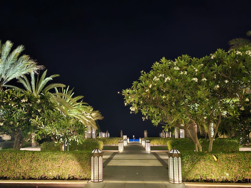 Gartenanlage Kempinski Hotel Muscat