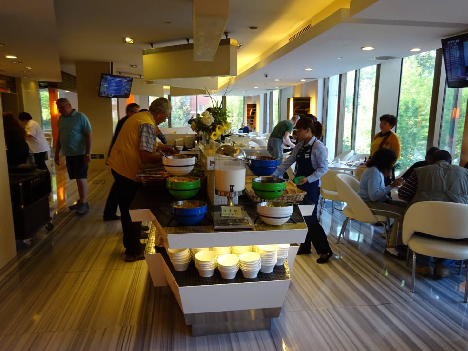 Frühstücksbuffet Hotel Holiday Inn Express Beijing Temple of Heaven