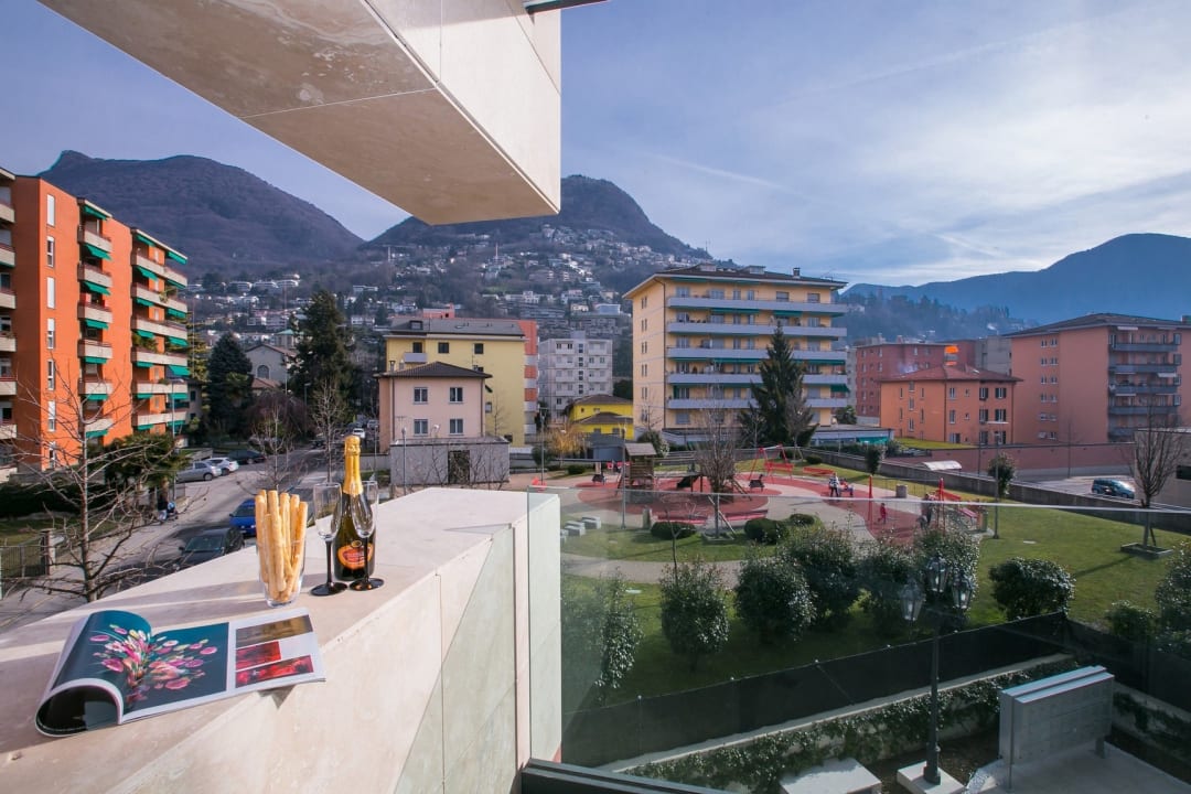 Ausblick Apartment La Perla del Ticino 11