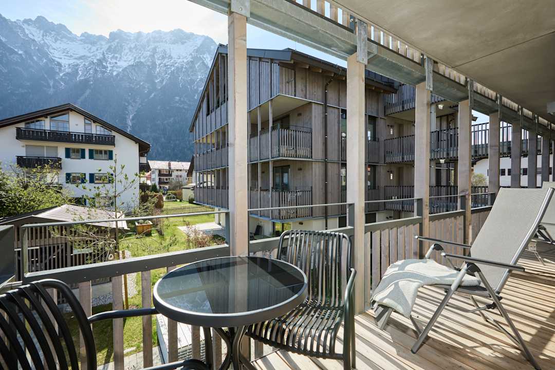 Ausblick FeWo Karwendelblick No.9