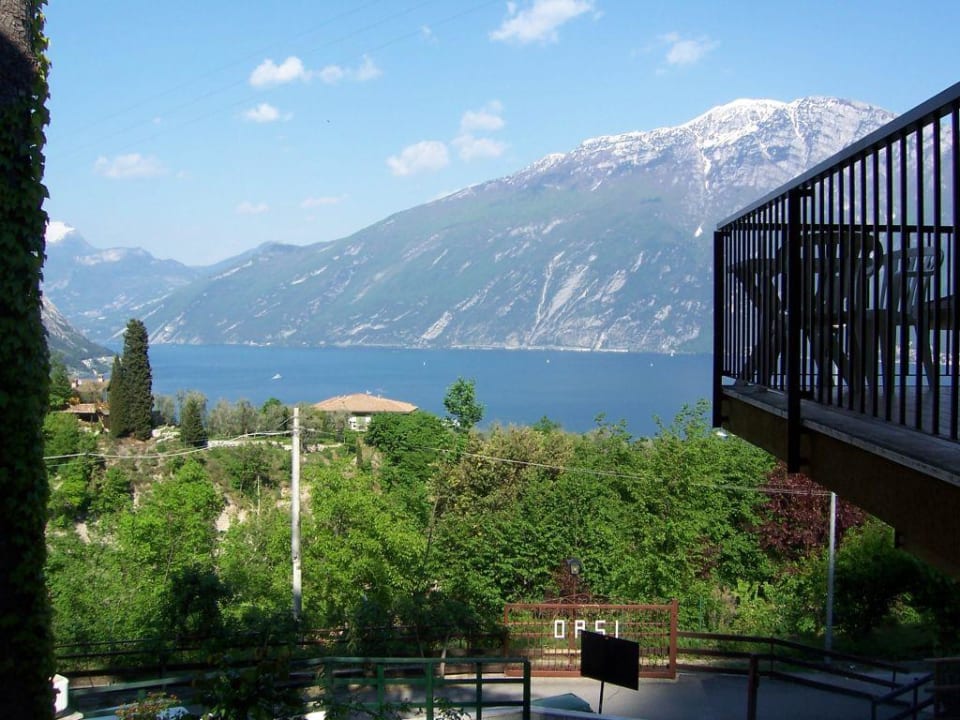 Aussicht von der Terrasse Residence Oasi