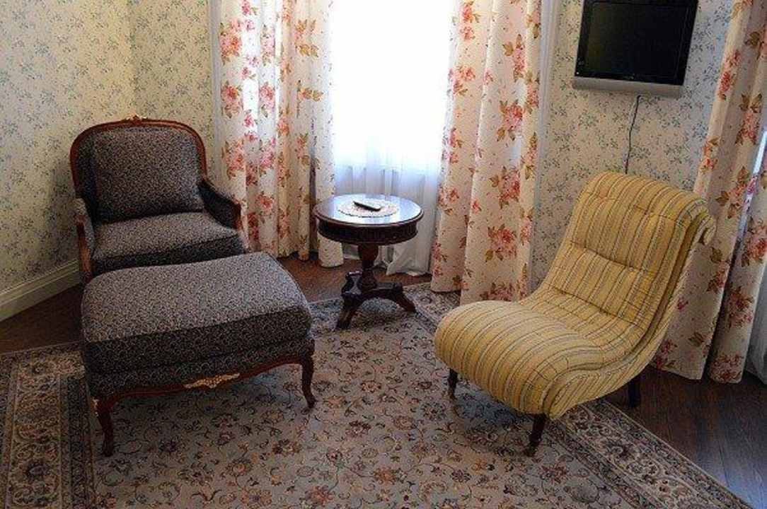 Sitzecke im Zimmer Hotel Azania Boutique