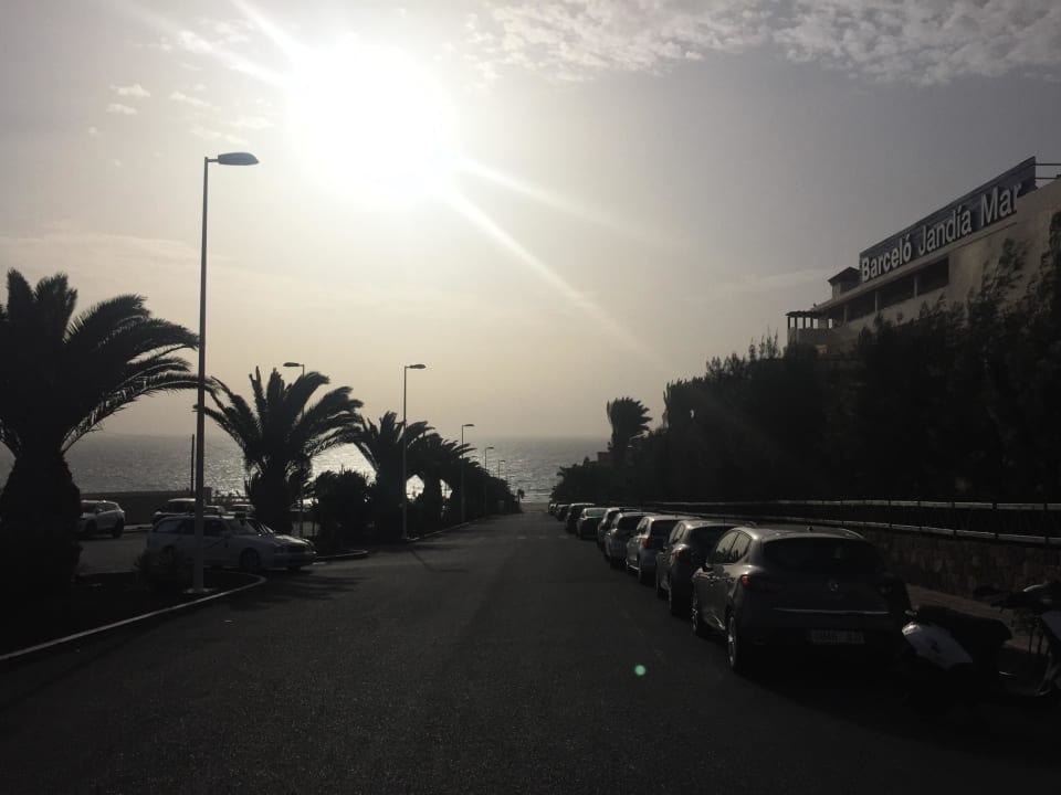 Weg zum Strand Occidental Jandía Mar