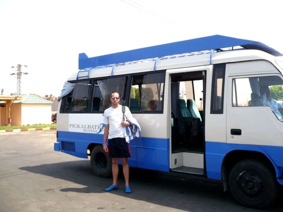 Bus zum Strand Pickalbatros Alf Leila Wa Leila Resort - Neverland Hurghada