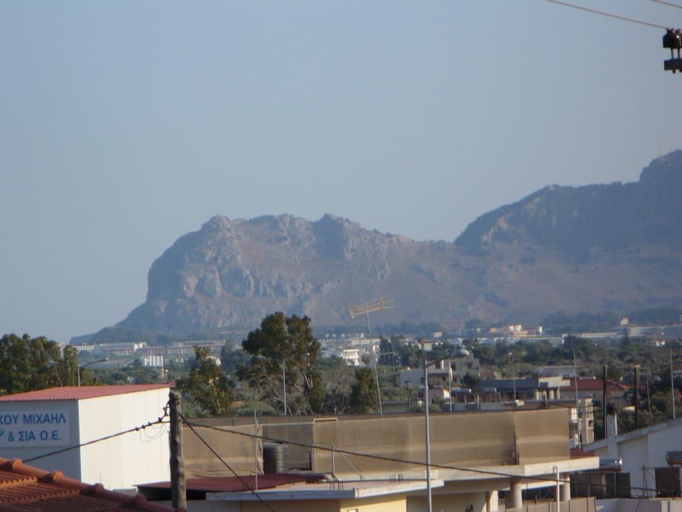 Widok z balkonu Rodos Blue Resort