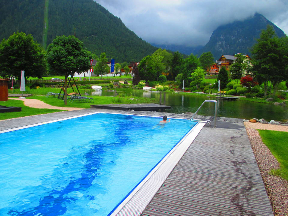 Außenpool Rieser Achensee Resort