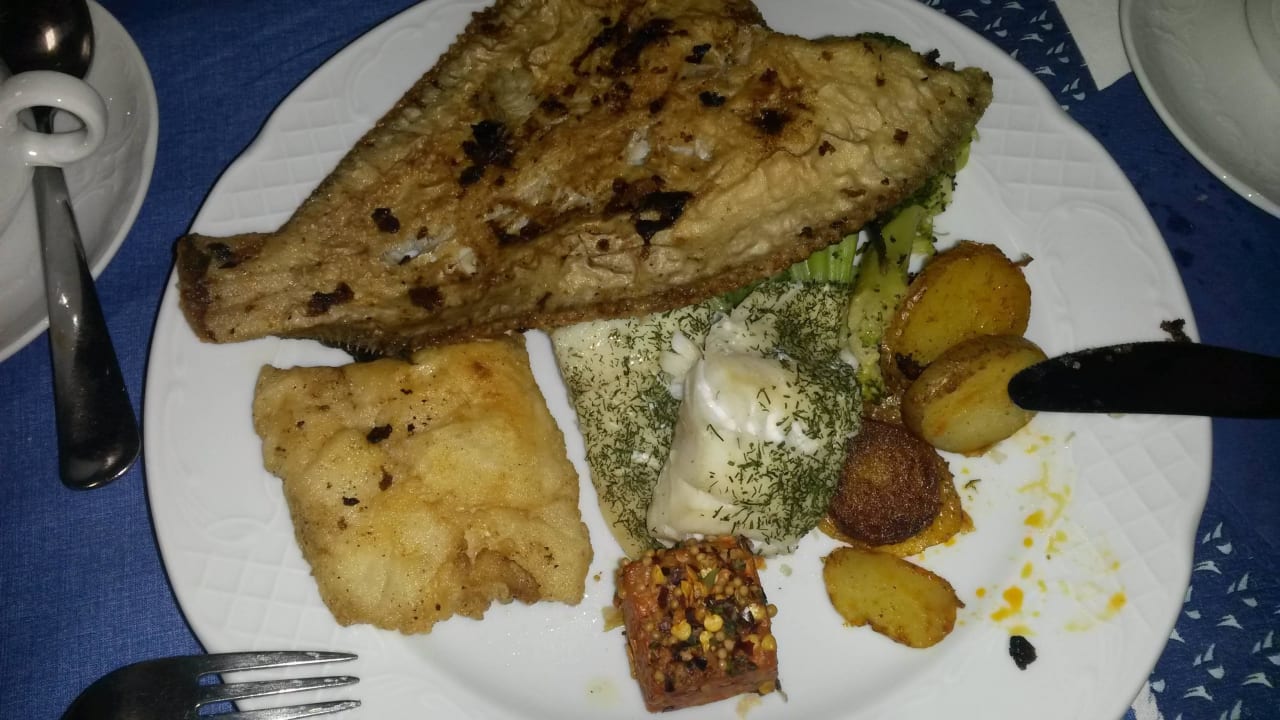 Mein Fischteller Koopmanns Hotel und Lädchen