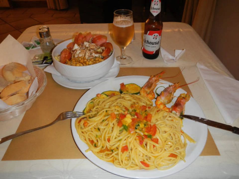 Essen zubereitet für mich von Simone Hotel Castello Di Tavolara