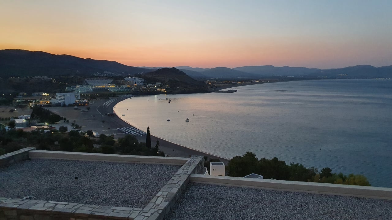 Ausblick Lindos Blu, Luxury Hotel & Suites - Adults only